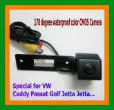 Camera Reversa Ver para Touran Passat Jetta Caddy Golf Plus
