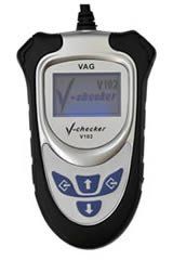 VChecker V Verificador de VAG V102 Scanner com Tela LCD