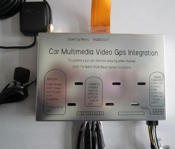 video interface VW RCD510 Vídeo com GPS