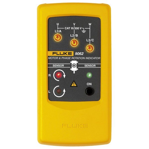 Scanner Fluke 9062 Motor e 3 Fase Rotação Medidor Indicador