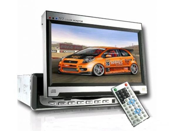 dvd player 7 TFT LCD /TV e FM / AM